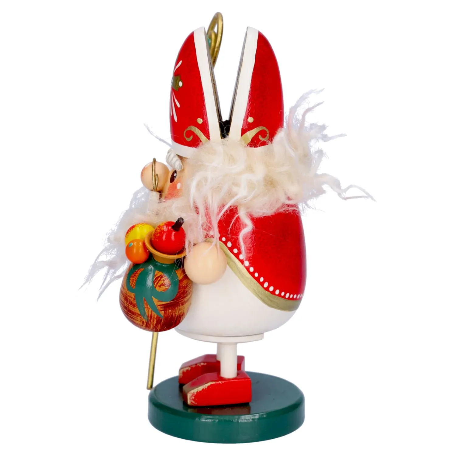 Käthes Original Räuchermänner|Nostalgische Weihnachtsdeko-St. Nikolaus, Duftl