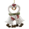 Baumschmuck Aus Kunstharz-Tanzendes Gänsepaar