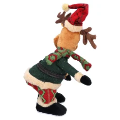 Spieluhr Weihnachten|Standfiguren-Tanzendes Rentier