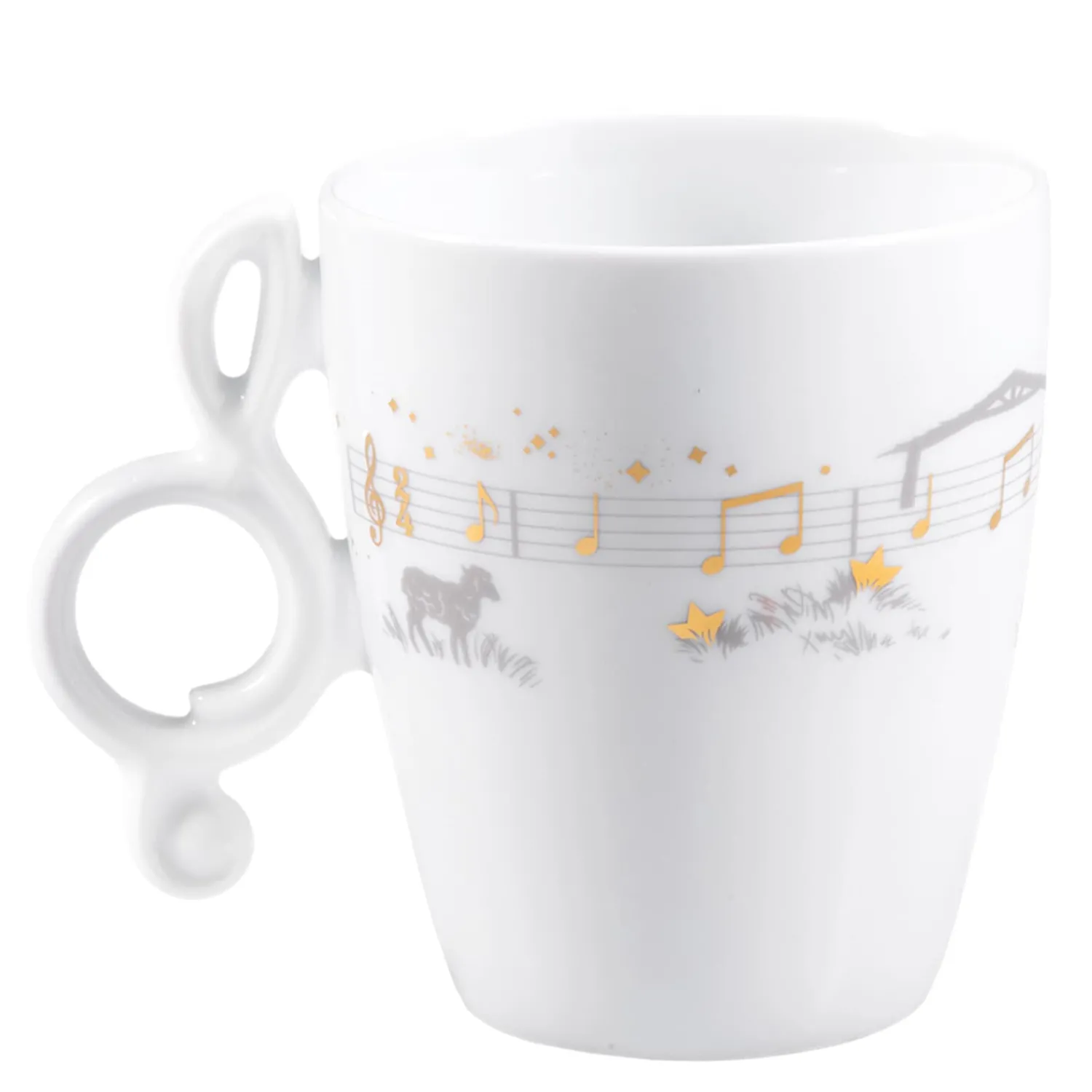 Meissen Porzellan Tischdeko-Tasse "Ihr Kinderlein kommet"