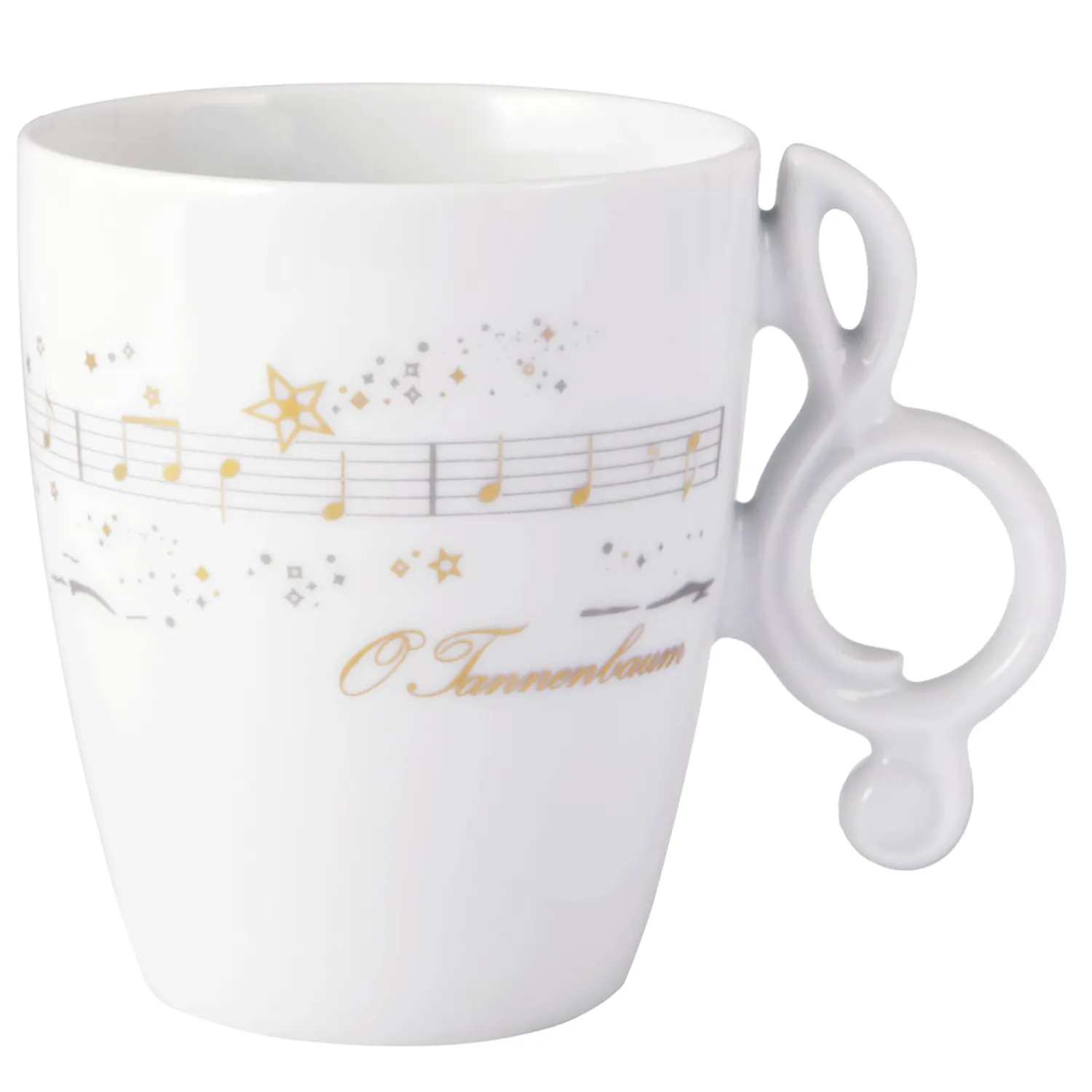 Meissen Porzellan Tischdeko-Tasse "O Tannenbaum"
