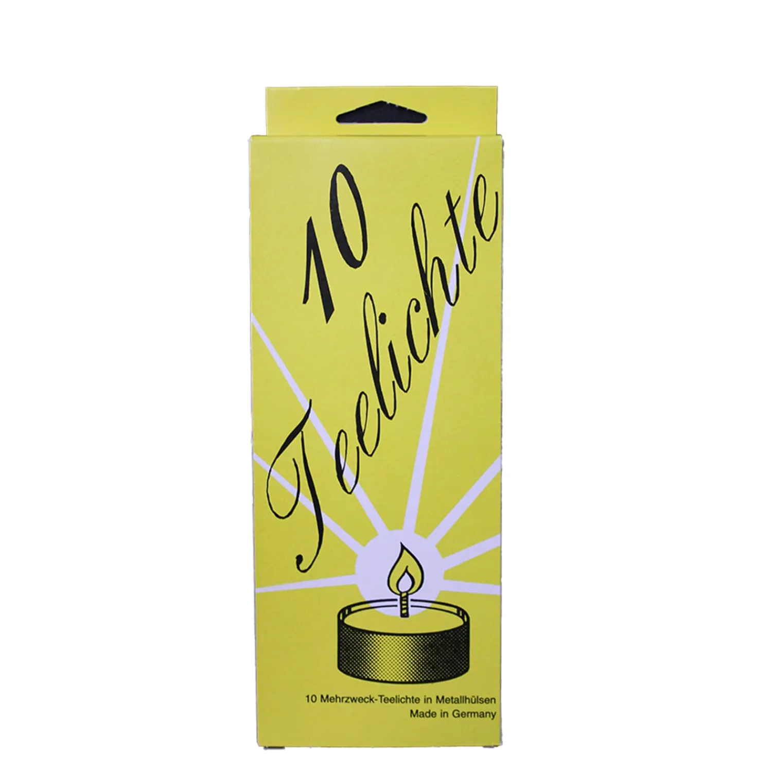 Zubehör & Ersatzteile-Teelichter, weiß (10 Stück)