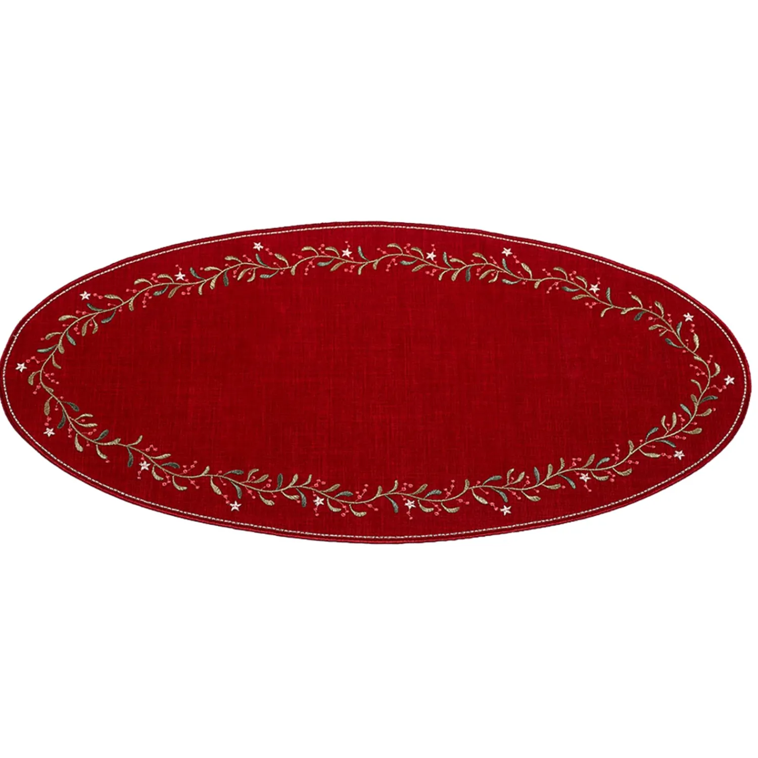 Sandner Tischdeko-Tischdecke "Mistel" 28 x 58 cm