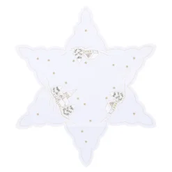 Sandner Tischdeko-Tischdecke "Winterdorf", 40 cm