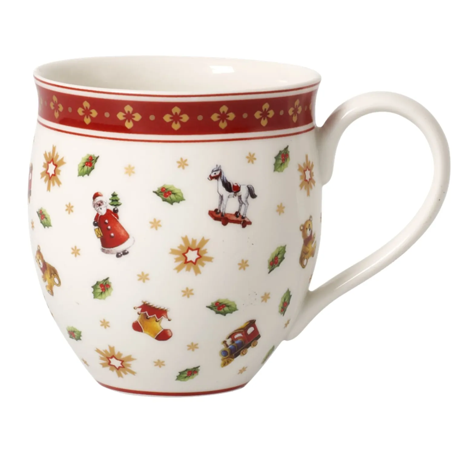 Villeroy & Boch Tischdeko-Toy's Delight Henkelbecher mit Weihnachtsmotiven