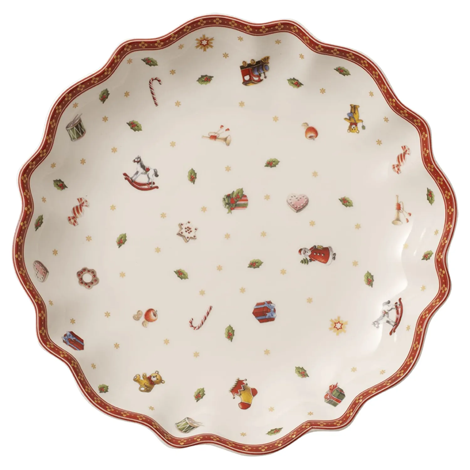 Villeroy & Boch Tischdeko-Toy's Delight Schale mit Weihnachtsmotiven
