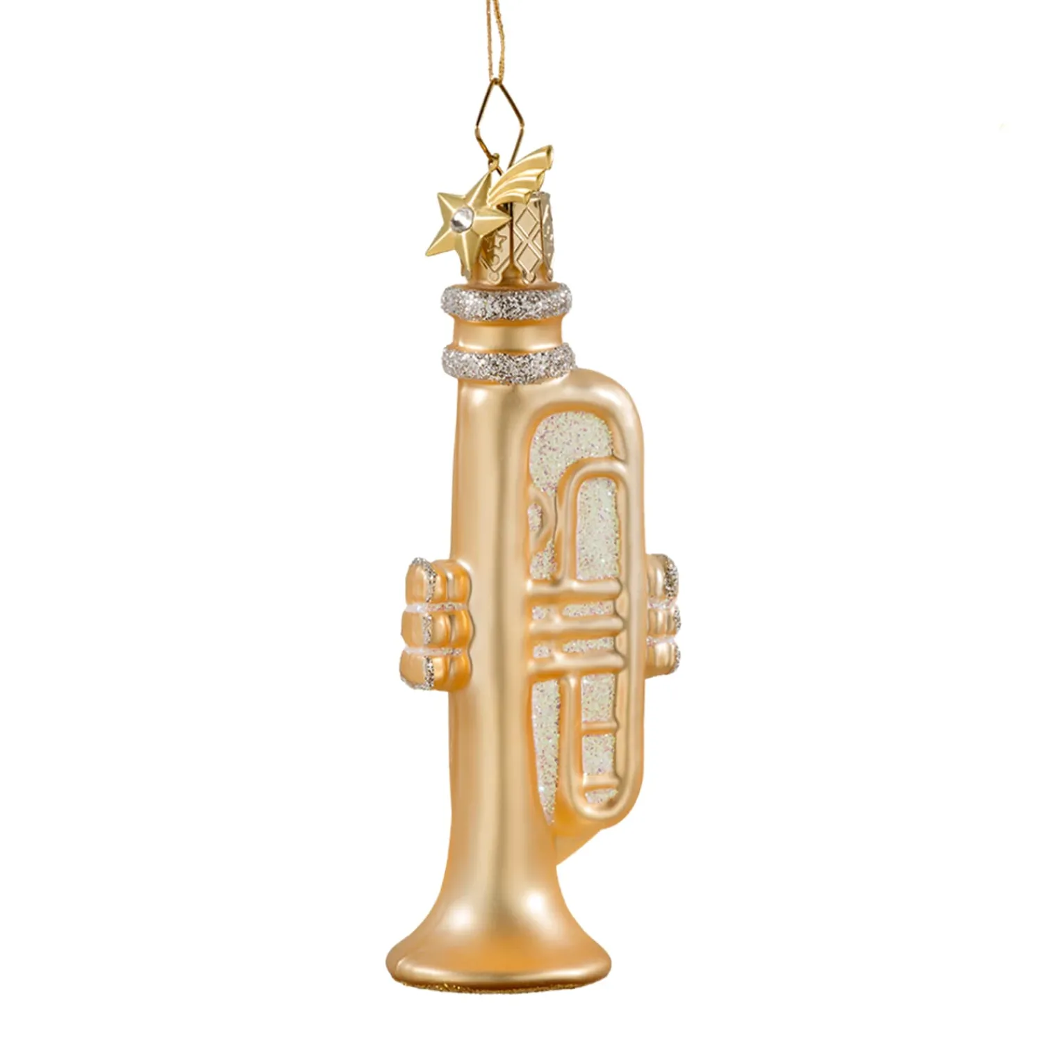 Poesie in Glas Weihnachtskugeln Aus Glas-Trompete