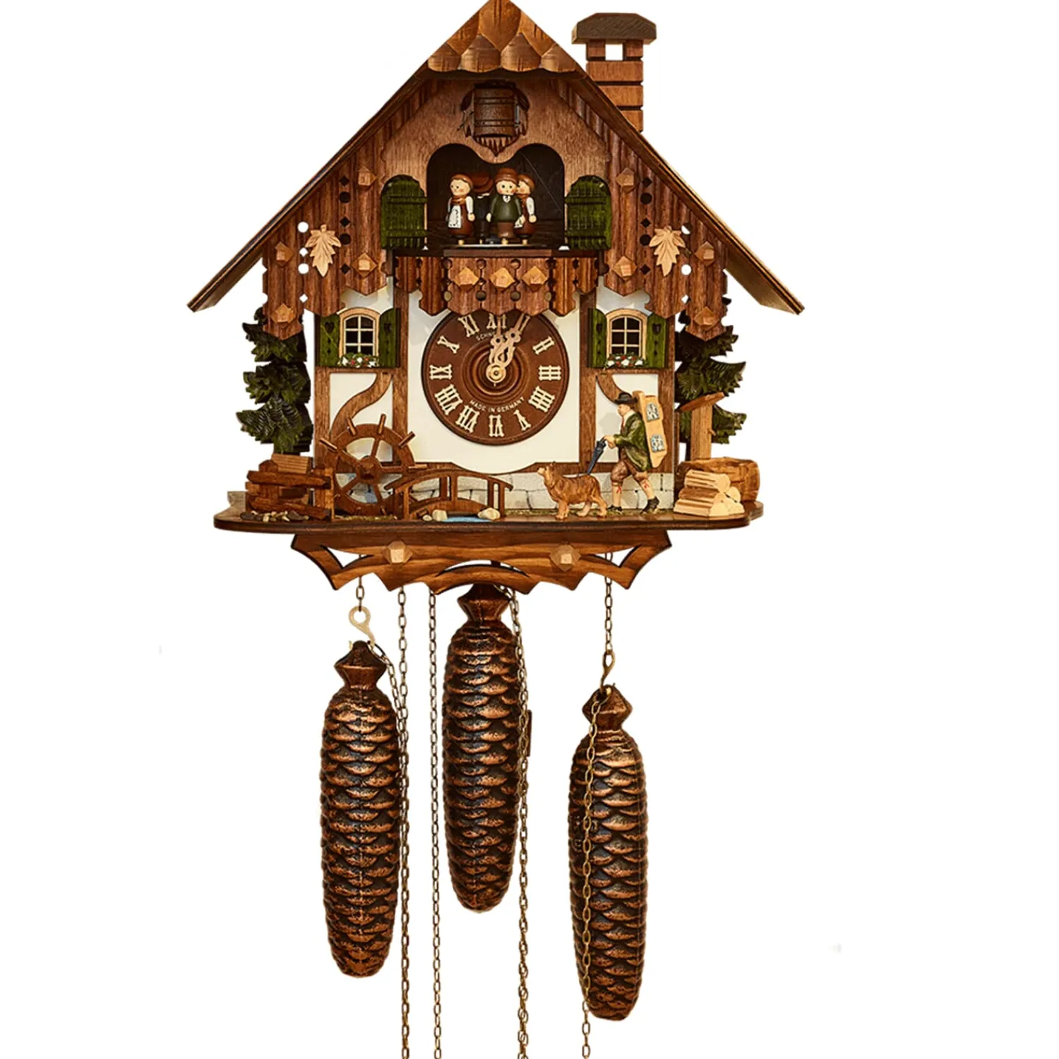 Anton Schneider Kuckucksuhren-Uhrenhändler Kuckucksuhr