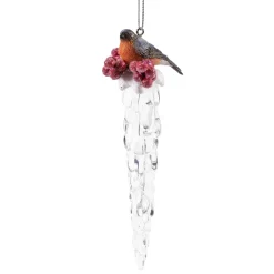 Baumschmuck Aus Acrylglas-Vogel auf Zapfen