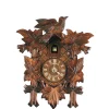Anton Schneider Kuckucksuhren-Vogel und Laub Kuckucksuhr