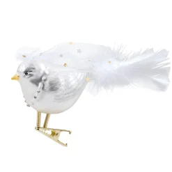 Poesie in Glas Weihnachtskugeln Aus Glas-Vogel-Braut