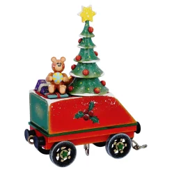 Käthes Original Spieluhr Weihnachten|Räuchermänner-Waggon Tender, Spieldose