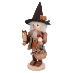 Christian ULBRICHT Nussknacker Figuren-Waldmann mit Eule, Nussknacker