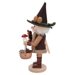 Christian ULBRICHT Nussknacker Figuren-Waldmann mit Eule, Nussknacker