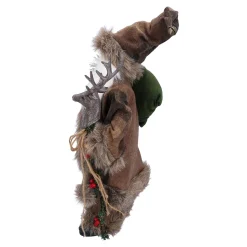 Standfiguren-Wald-Weihnachtsmann, natur, 57 cm