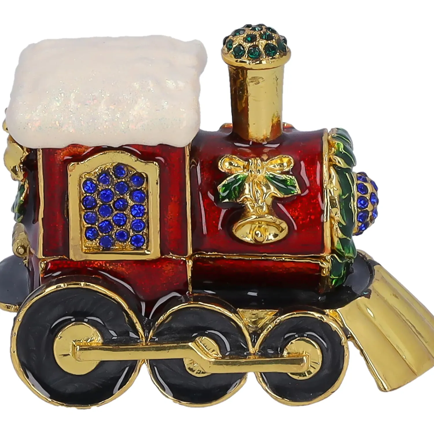 Wohndeko-Weihnachts-Lok, Schatulle