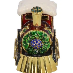 Wohndeko-Weihnachts-Lok, Schatulle