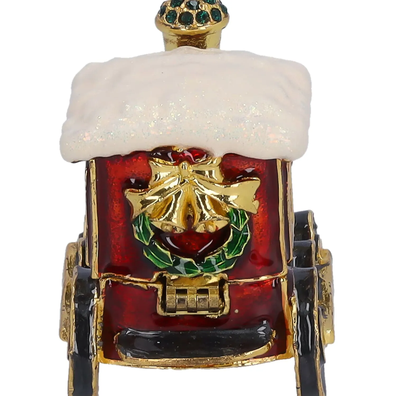 Wohndeko-Weihnachts-Lok, Schatulle