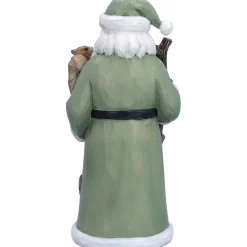 Standfiguren-Weihnachtsmann mit Eichhörnchen, Standfigur
