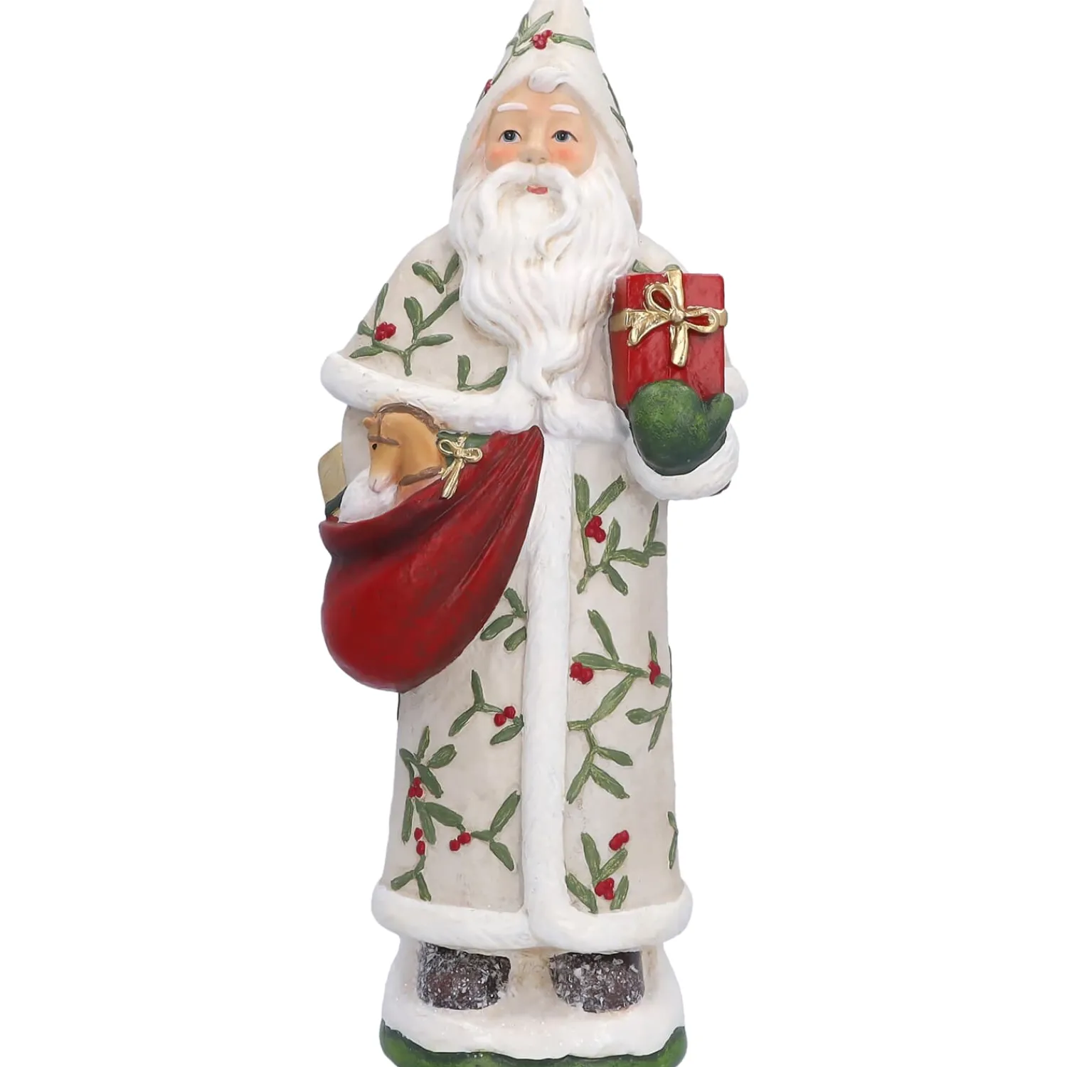 Standfiguren-Weihnachtsmann mit Geschenken, Standfigur
