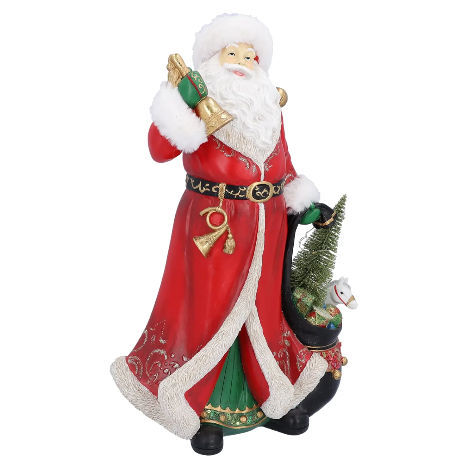 Standfiguren-Weihnachtsmann mit Geschenkesack