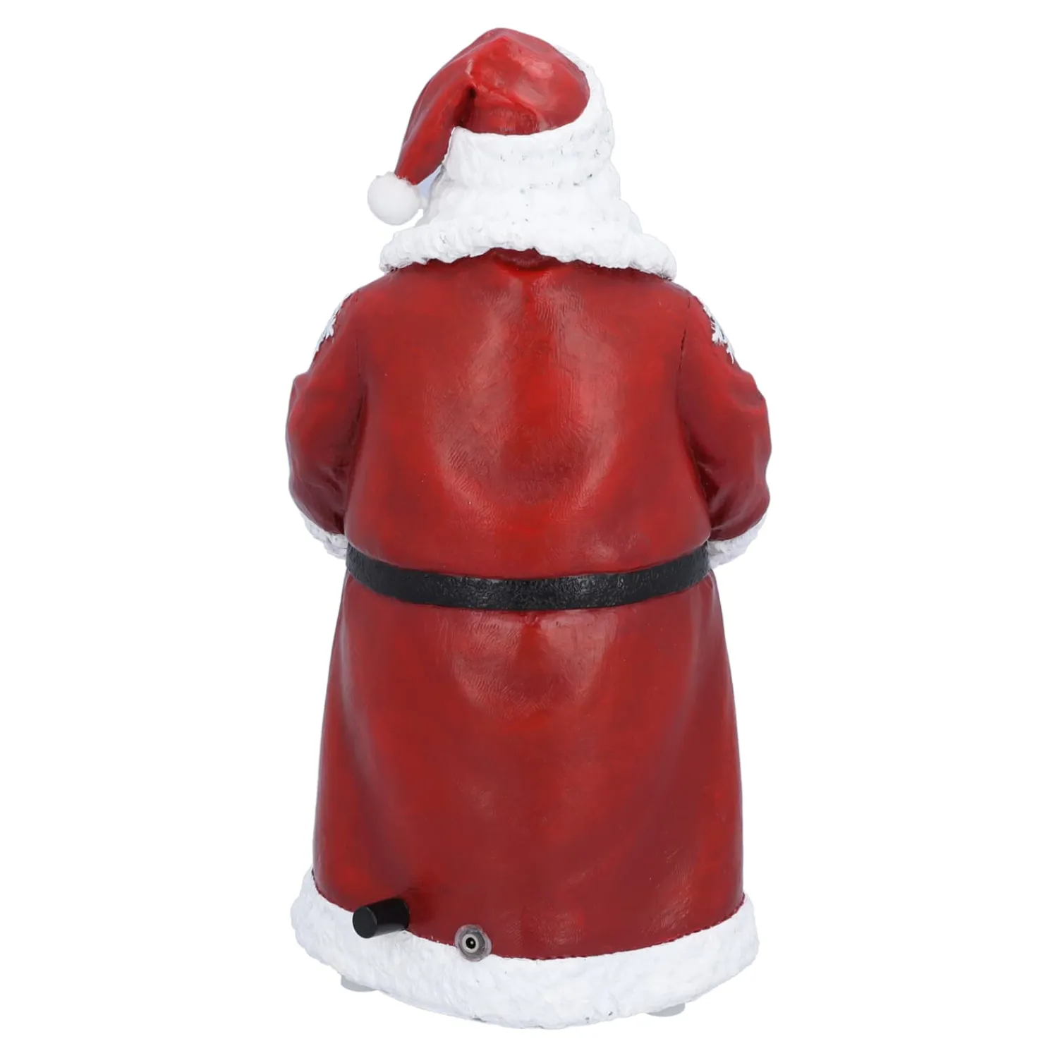 Spieluhr Weihnachten-Weihnachtsmann mit Kranz, Spieldose