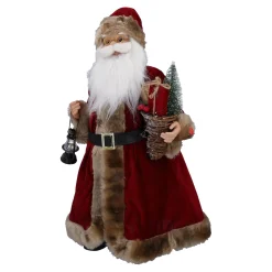 Standfiguren-Weihnachtsmann mit Laterne