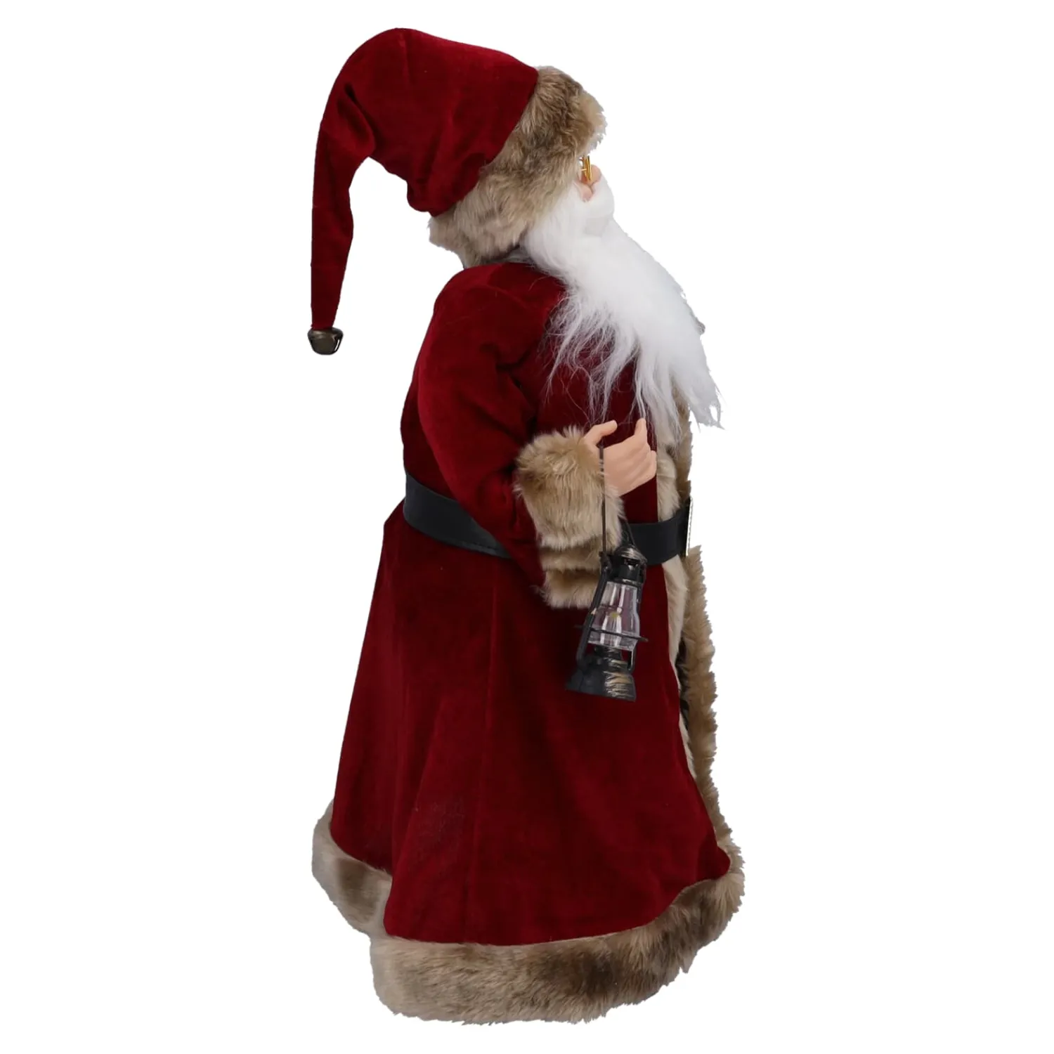 Standfiguren-Weihnachtsmann mit Laterne