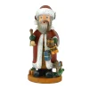 Hubrig Volkskunst Räuchermänner-Weihnachtsmann, Räuchermännchen