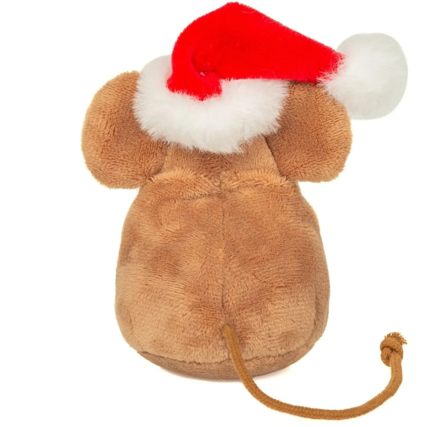 Hermann Teddy Plüschtiere-Weihnachtsmaus mit Keks, Plüschfigur