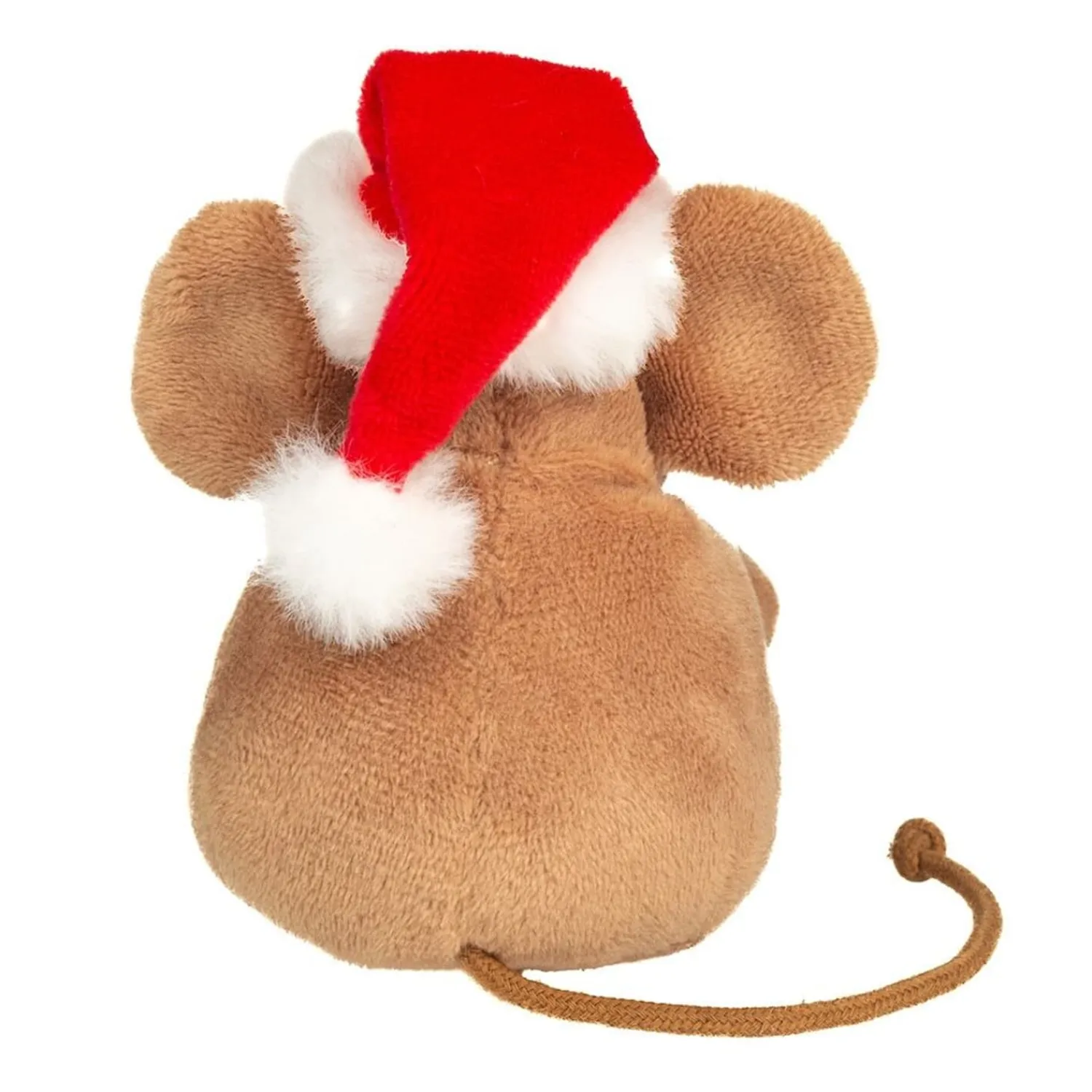 Hermann Teddy Plüschtiere-Weihnachtsmaus mit Lebkuchen, Plüschfigur