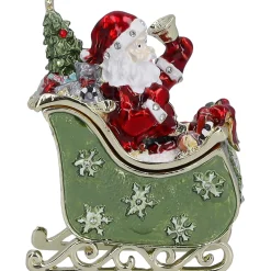 Wohndeko-Weihnachtsschlitten, Schatulle