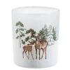 Krippen Und Krippenfiguren-Windlicht "Hirsche im Schnee", 10cm