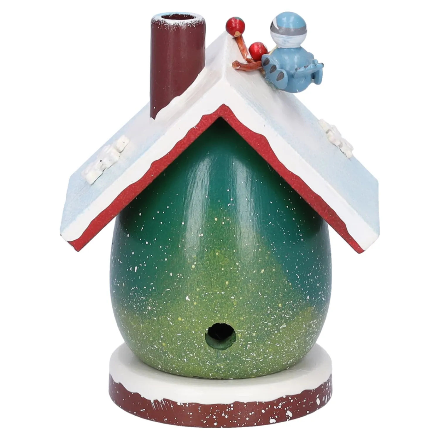 Käthes Original Räuchermänner|Weihnachtsdeko Holz-Winterhaus, Duftl