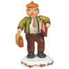 Hubrig Volkskunst Hubrig Miniaturen-Winterkinder Herr Lehrer