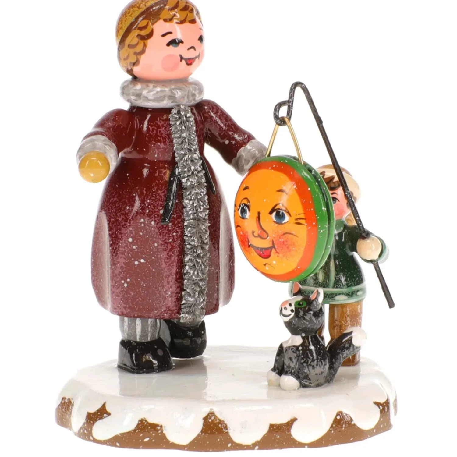 Hubrig Volkskunst Hubrig Miniaturen-Winterkinder Meine große Schwester und ich