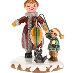 Hubrig Volkskunst Hubrig Miniaturen-Winterkinder Meine große Schwester und ich