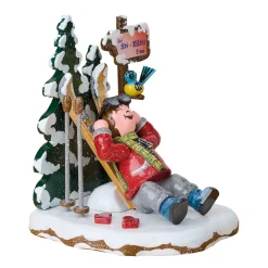 Hubrig Volkskunst Hubrig Miniaturen-Winterkinder Schöne Aussicht