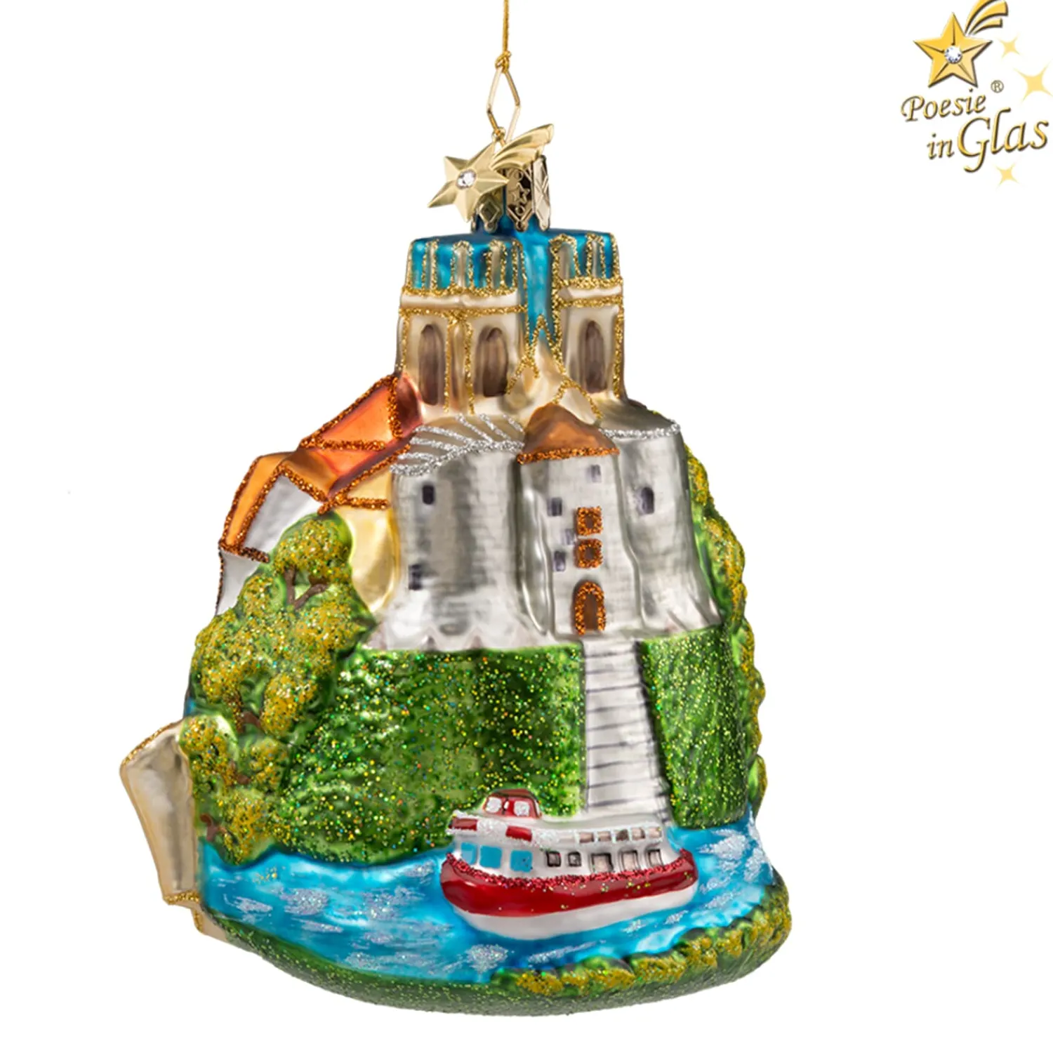 Poesie in Glas Weihnachtskugeln Aus Glas-York